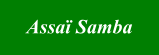Assaï Samba